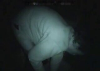 Giant horse cock goes up the man's butt before a blowjob finale